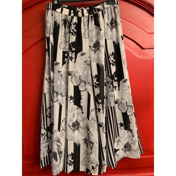 Alfani & Mix Nouveau Sze Med 2 Piece Set Sparkly Dressy Skirt Shirt Holidays EUC - Picture 8 of 9